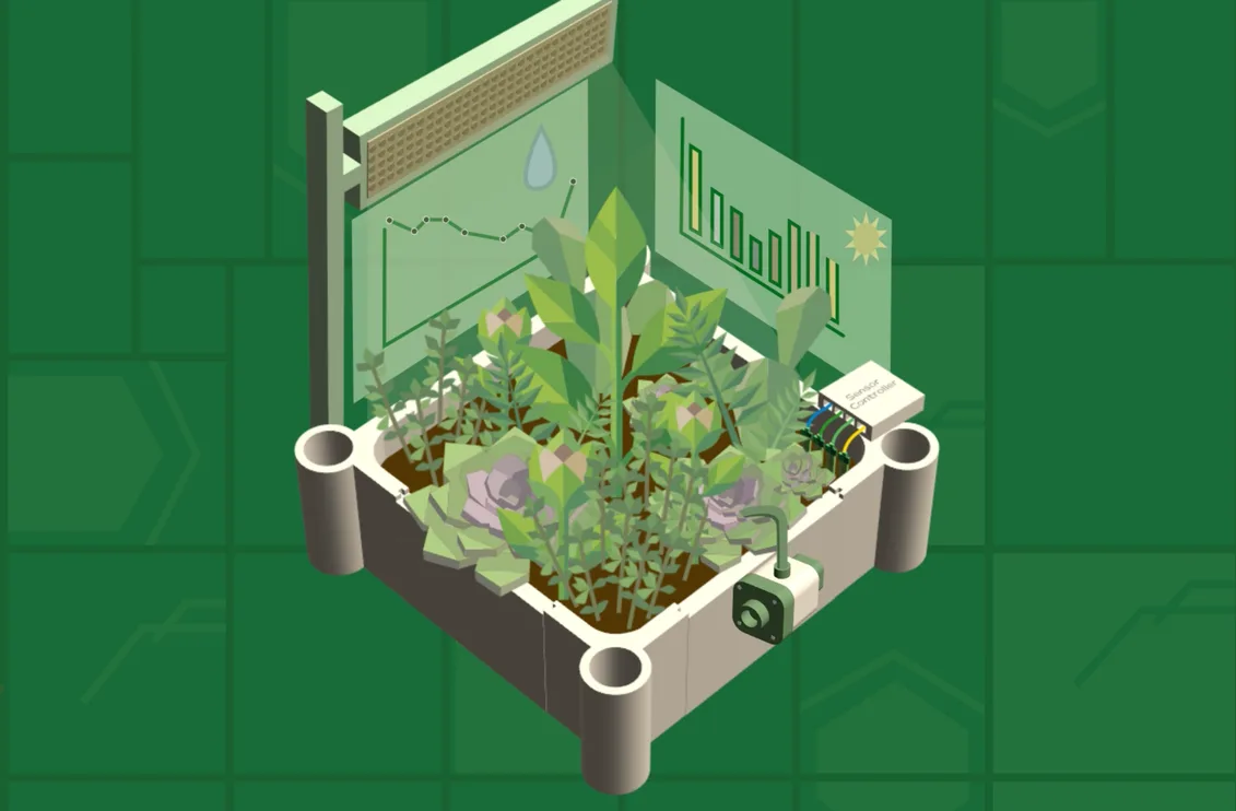 Open Green Mod frame: assembled system